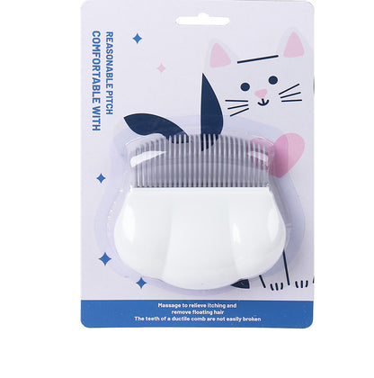 Pet Supplies New Style Shell Comb for Cat Grooming Massage