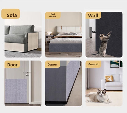 Cat Scratching Mat with Freestyle Cutting Durable ScratchResistant NonShedding Board Sticker