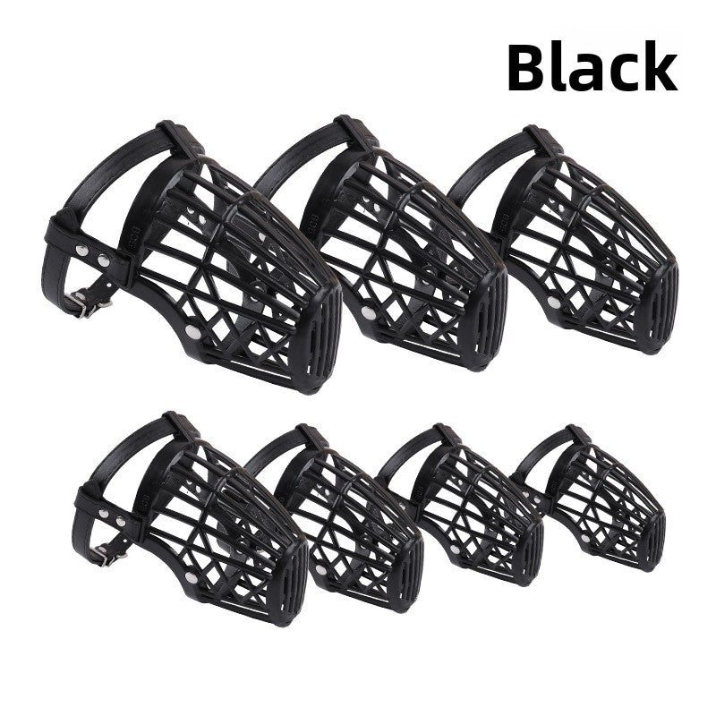 Anti Bite Soft Plastic Large Dog Muzzle Breathable Mesh for Golden Retrievers