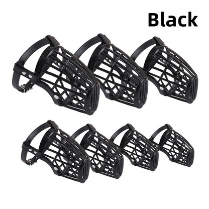 Anti Bite Soft Plastic Large Dog Muzzle Breathable Mesh for Golden Retrievers