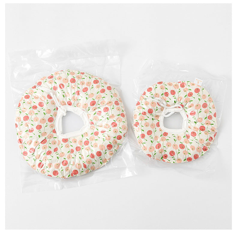 Pet Elizabethan Collar Anti-Bite Anti-Lick Soft Headband Cat Dog Neutering Shame Collar Adjustable Neckband