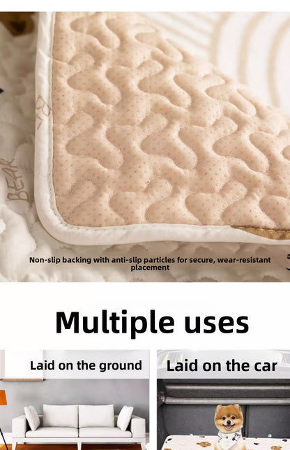 AllSeason Pet Mat Dog Blanket Durable Washable Cat Comfy Sleeping Mat