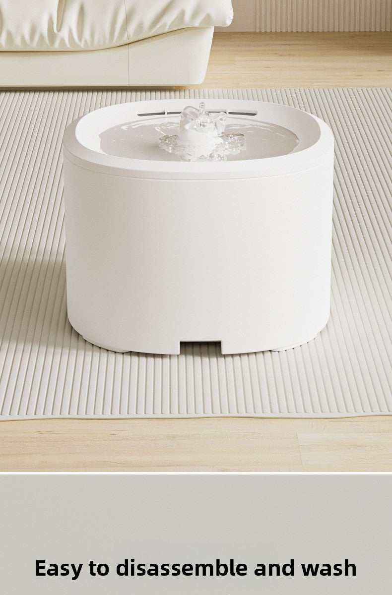 Upgraded Cat Water Fountain Automatic Flowing Water Dispenser with 3 Filters for Cats Dogs and Small Pets Plug in USB Pet Supplies