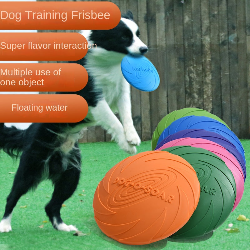 Dogs, cats and dogs, toys can't bite Frisbee, pet products, puppy puzzle training