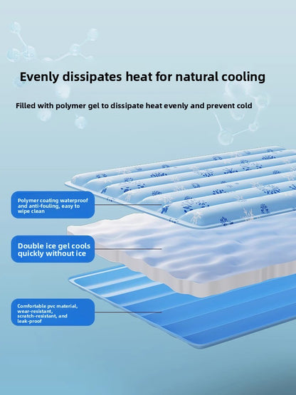 Dog Summer Cooling Mat Large Size TearResistant Waterproof Pet Pad