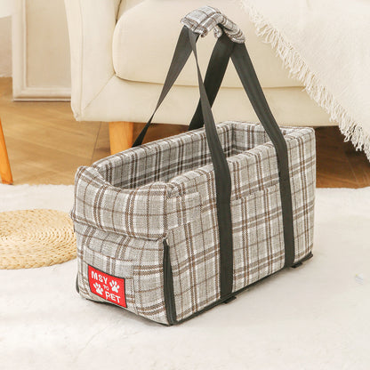 Universal Car Dog Bed for Pets All-Season Comfort Portable Pet Mat Multi-Functional Car Seat Protector Non-Slip Waterproof Easy Clean