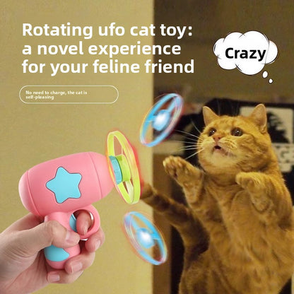 Bamboo Dragonfly Glowing Flying Disc Outdoor Cat Dog Plaything