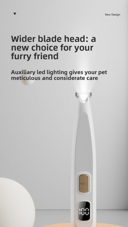 Electric Cat Dog Paw Hair Trimmer Grooming Tool Clipper