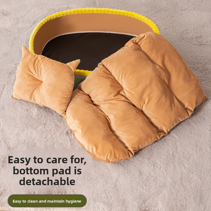 AllSeason Japanese Rattan Cat Bed Internet Famous Summer Mat ExtraLarge Scratch Board