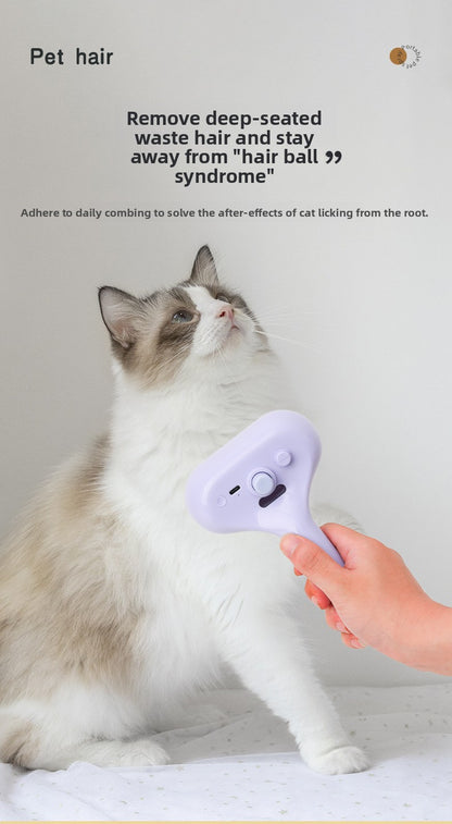 Pet Grooming Spray Comb for Cat Dog Hair Detangling Cleaning