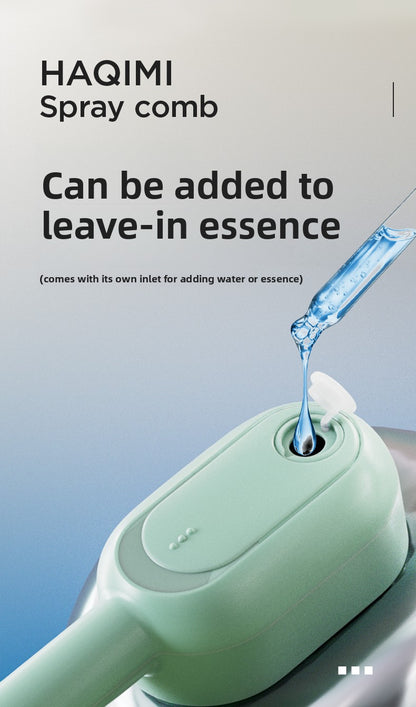 Magic Cat and Dog Hair Brush with Antibacterial Blue Light Spray Professional Pet Grooming Comb for Shedding Control Effectively Removes Loose Undercoat Fur