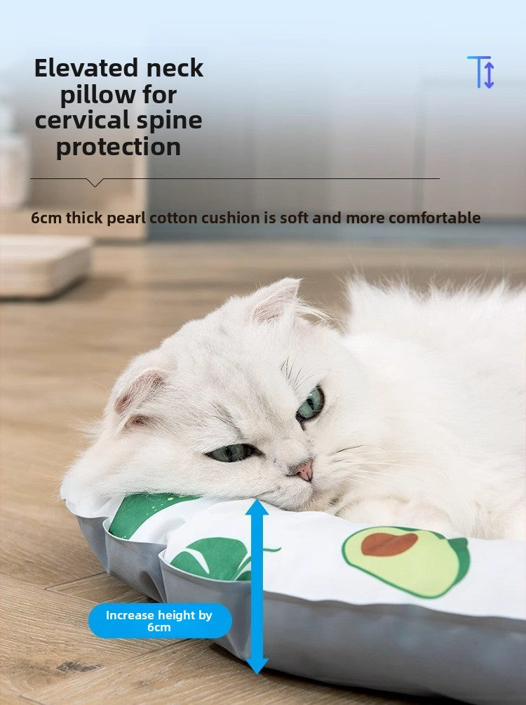 Dog Bed Cat Ice Nest Summer Cooling Mat for Pets' Restful Sleep