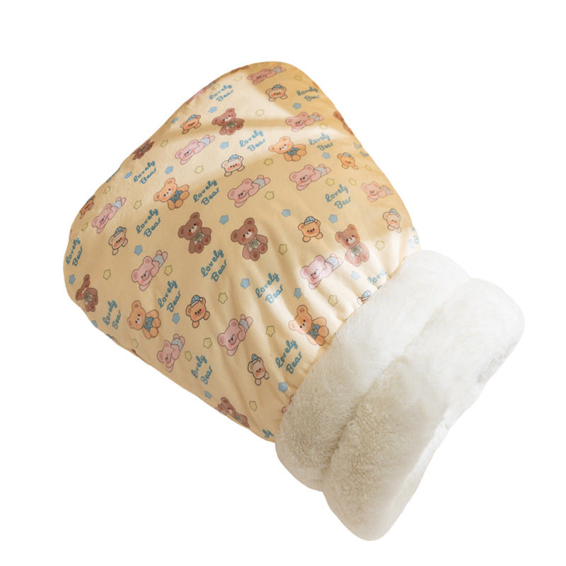 Dog House Pet Nest Closed Type Autumn Winter Cat Nest Two-tone Knitted Tent Nest Warm Round Nest Enclosed Dog House Pet