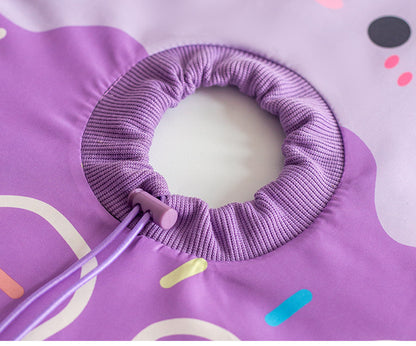 Deepened Neck Adjustable Waterproof Elizabethan Collar Anti Bite for Cats Dogs