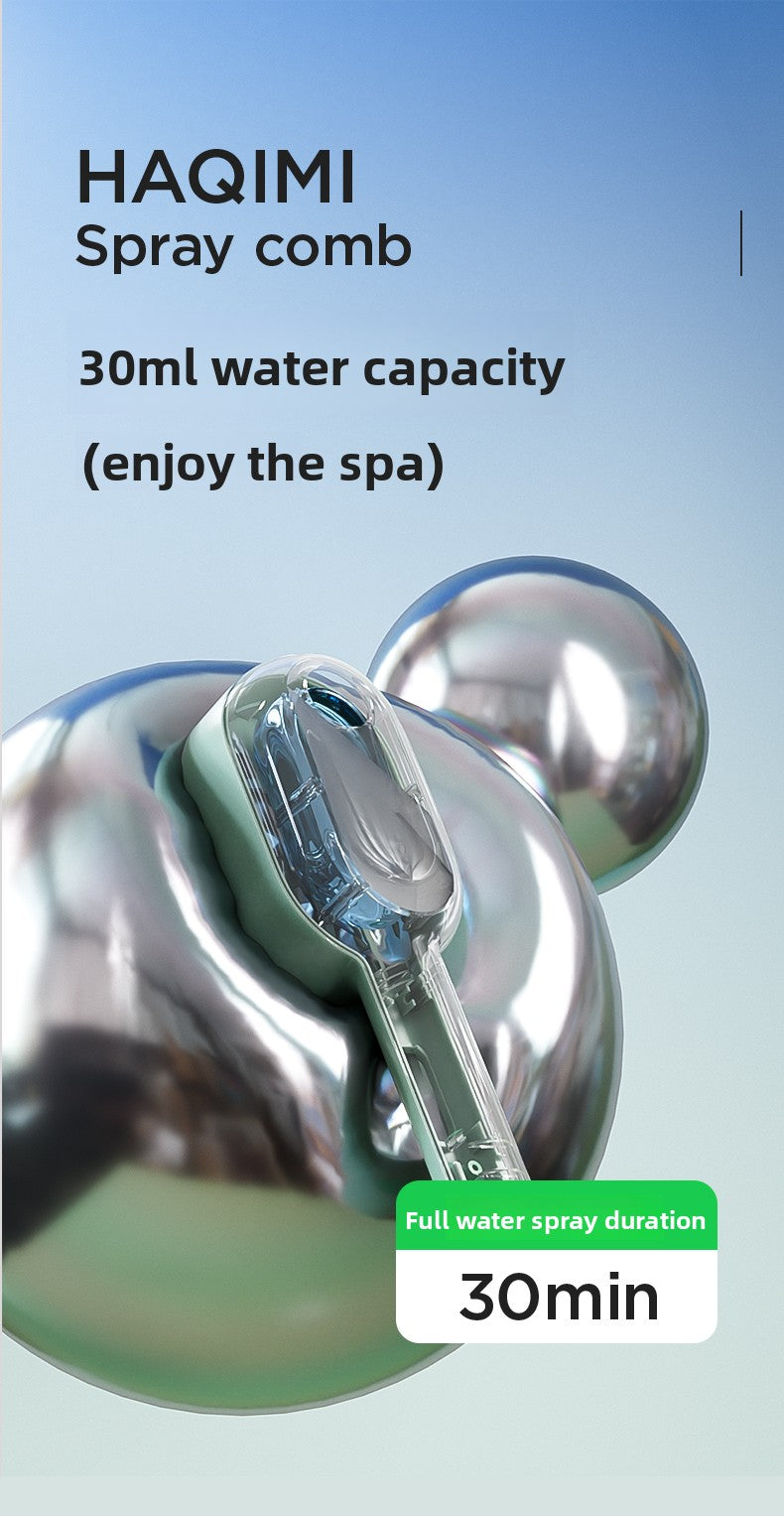 Magic Cat and Dog Hair Brush with Antibacterial Blue Light Spray Professional Pet Grooming Comb for Shedding Control Effectively Removes Loose Undercoat Fur