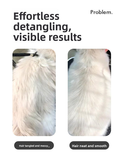 Stainless Steel Thinning Comb for Cat Dog Universal Hair Removal Detangling