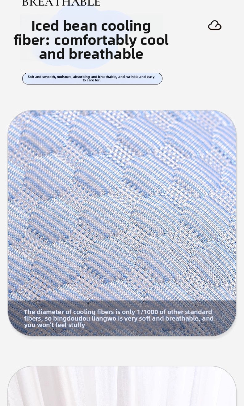 Dog Cat Ice Silk Summer Cooling Sleeping Mat for Pets Comfort