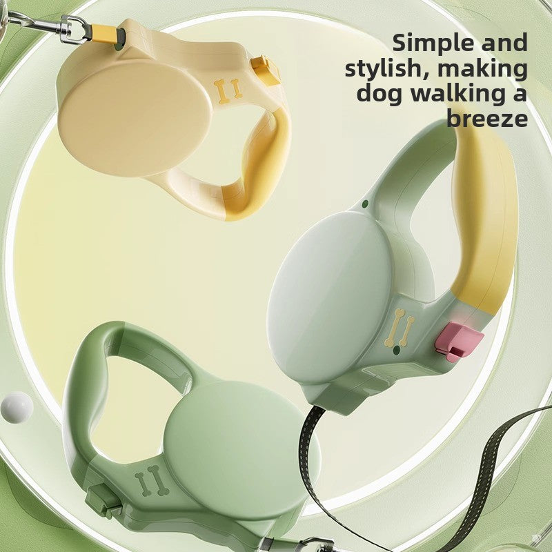 Anti Escape Automatic Retractable Walking Rope Leash for Teddy Corgi Small Medium Dogs Cats