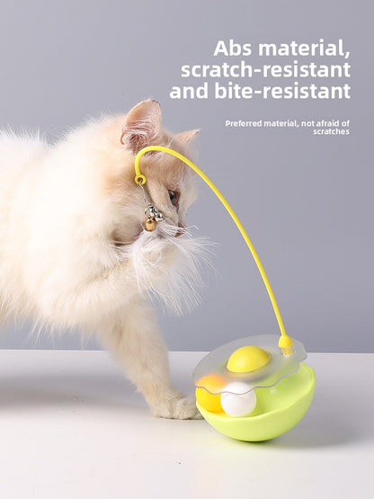 Rotating Ball Kitten Toy Self Fun Durable Cat Teaser Supplies