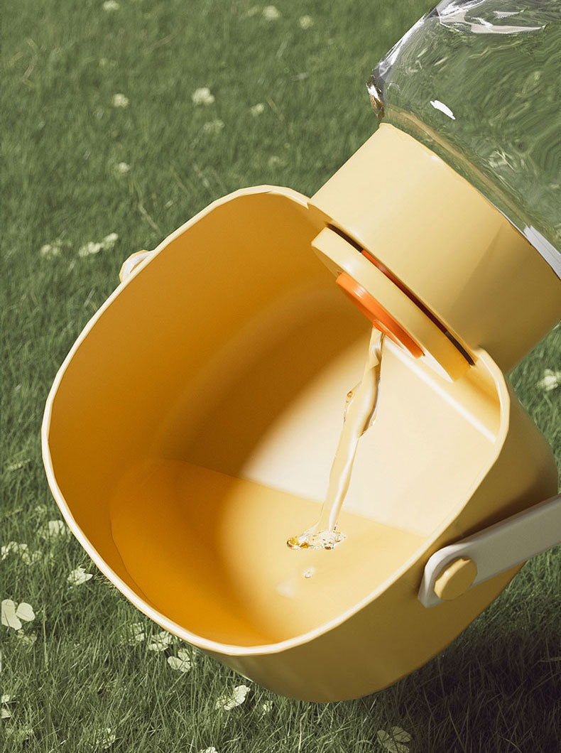 Leakproof Portable Dog Water Bottle Outdoor Travel Water Dispenser with Collapsible Bowl for Dogs On The Go Walking Hiking Camping and Travel