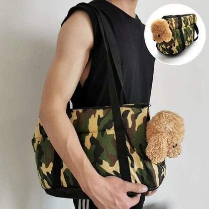 Portable Pet Carrier Bag for Small Dogs and Cats Outdoor Travel with Head Out Design All Season Comfort Shoulder Handbag