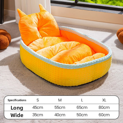 AllSeason Japanese Rattan Cat Bed Internet Famous Summer Mat ExtraLarge Scratch Board