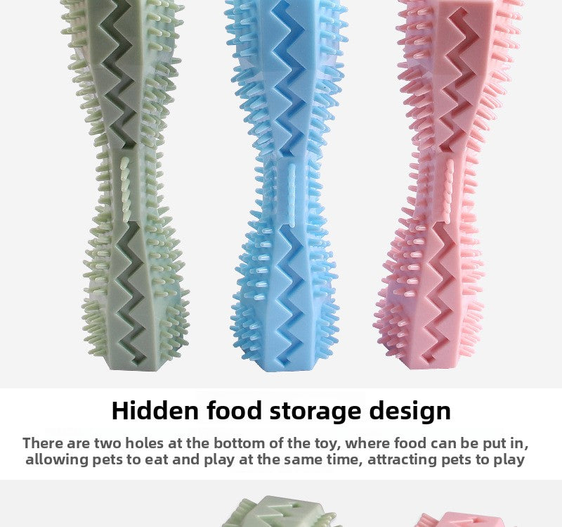 Pet Hexagonal Chew Stick Toy Durable Dog Cat Boredom Relief Supplies