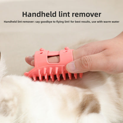 Cat Soft Rubber Corner Table Scratcher with Itch Relief Massage