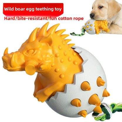 Premium Wild Boar Dog Chew Stick Dental Dog Toy for Teeth Cleaning Natural Dog Toothbrush Long Lasting Chew for Aggressive Chewers Boredom Relief Pet Supplies