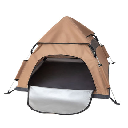 Portable PET tent for outdoor camping