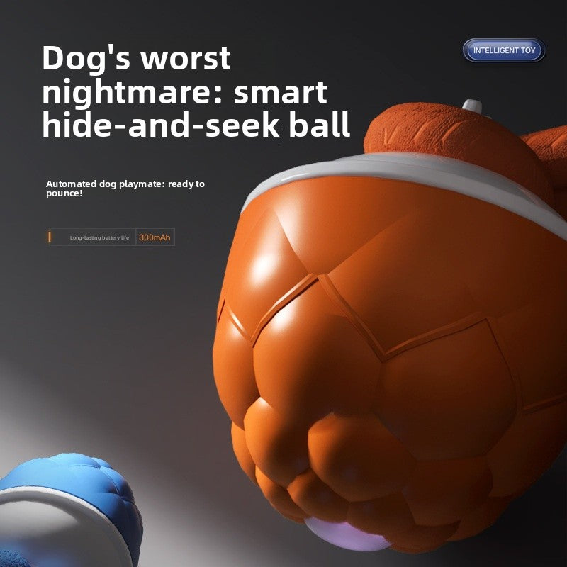 Interactive Self Entertainment Dog Ball Toy with Sound Boredom Relief for Dogs and Cats Fun Pet Supplies for Playtime and Exercise