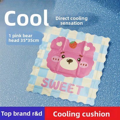 Pet Summer Heat Relief Ice Pillow No Water Needed Physical Cooling Artifact Pad