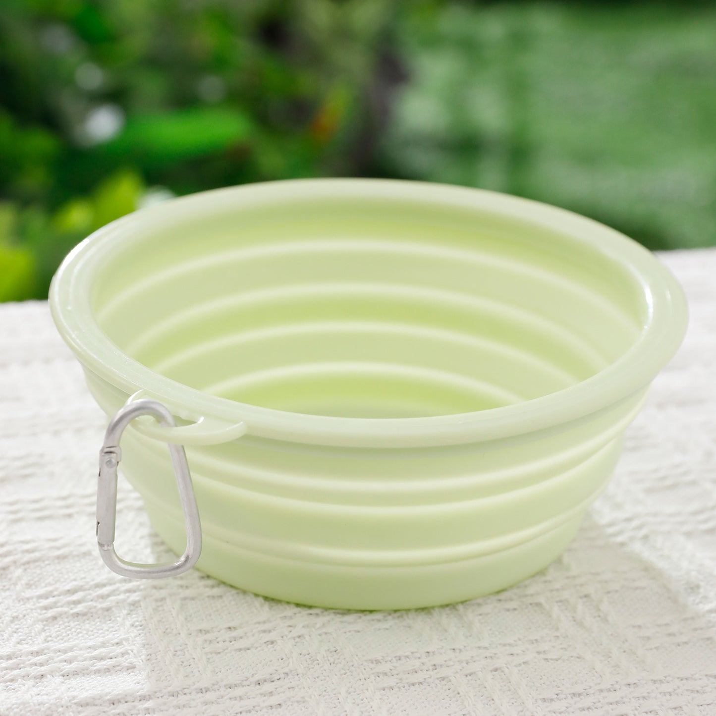 Portable Collapsible TPE Dog Food Drinking Bowl
