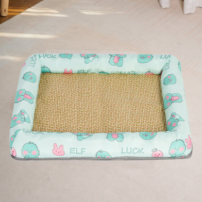 All Season Universal Pet Cooling Mat Bed Cushion for Bichon Dog Cat Summer