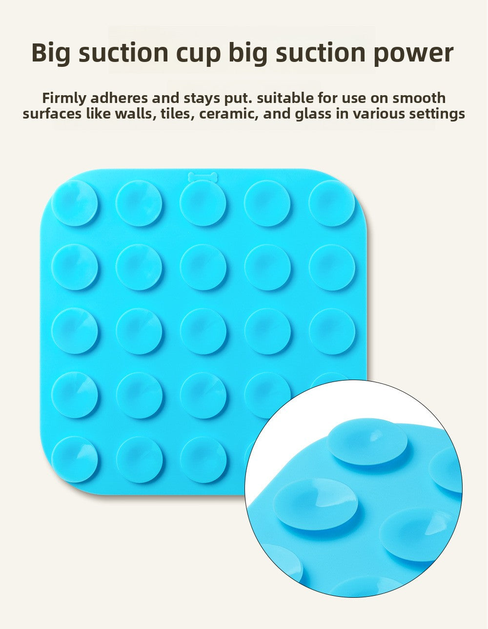 Slow Feeder Mat for Dogs and Cats with Strong Suction Cups Non Slip Licking Mat Large Pet Feeding Tool for Anxiety Relief and Mess Free Meals