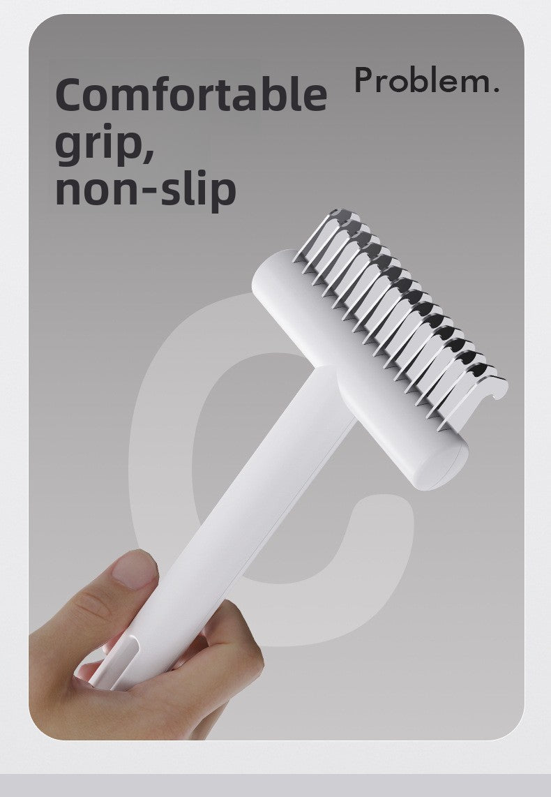Stainless Steel Thinning Comb for Cat Dog Universal Hair Removal Detangling