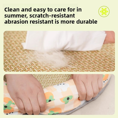 Summer Special Pet Cooling Pad Oval Track Thick Dog Bed Pet Essentials