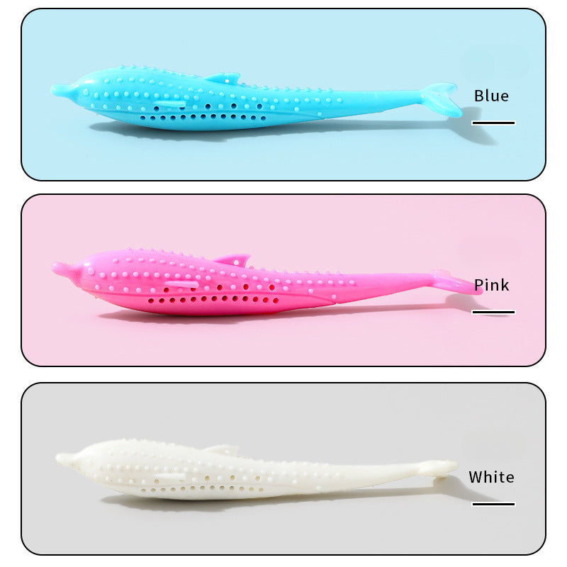 Cat mint silicone toy cat stick fish mint tooth grinding stick