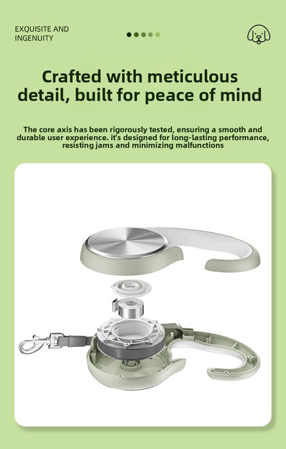 Retractable Dog Leash 16 FT Strong Nylon Rope with Anti Slip Handle Safety Lock for Medium Large Dogs and Cats Walking Running