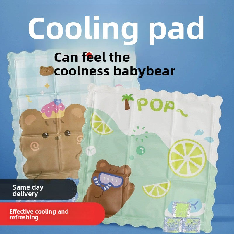 Pet Summer Heat Relief Ice Pillow No Water Needed Physical Cooling Artifact Pad