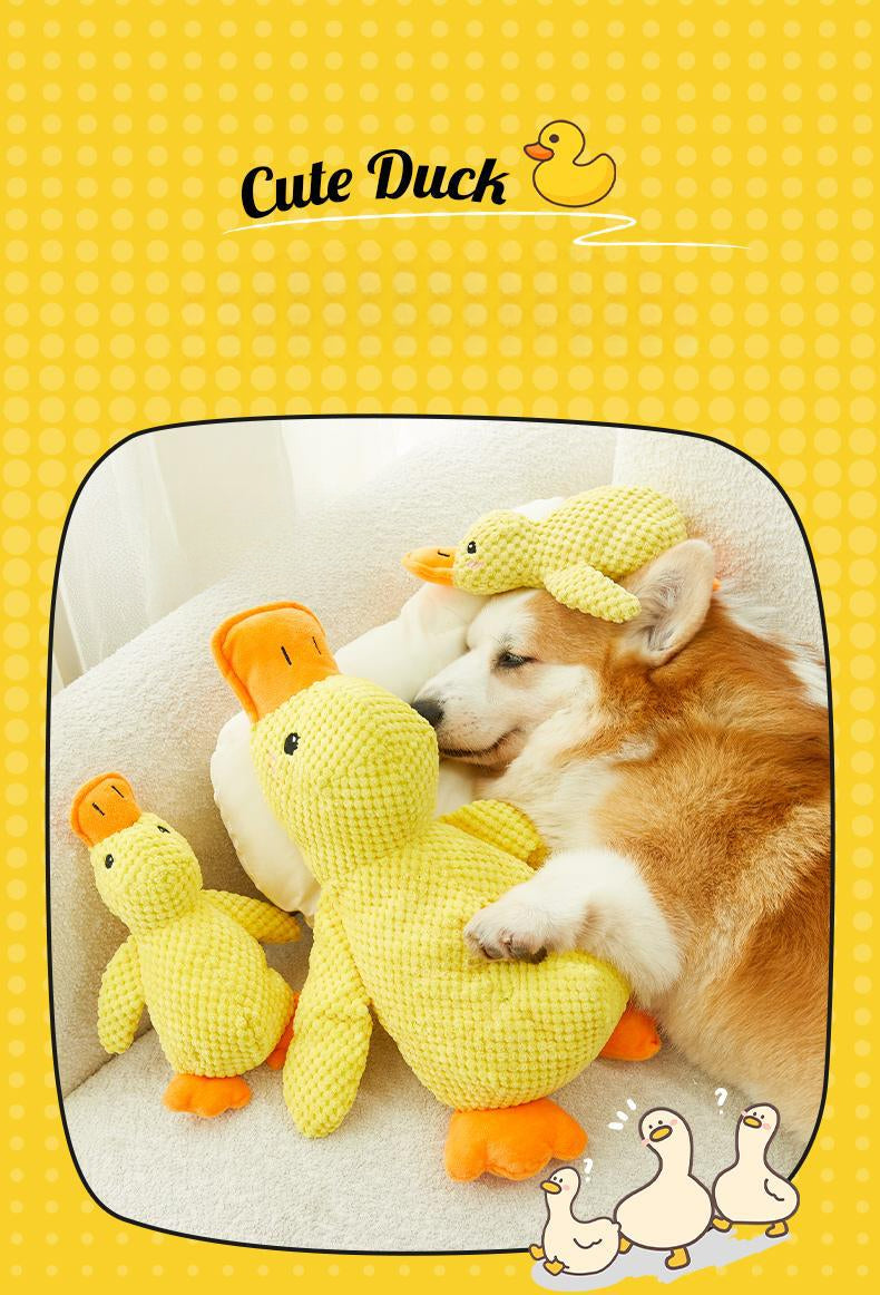 Dog Puppy Plush Doll Relieving Stuffy Self Hi Sound Bite Resistant Toy