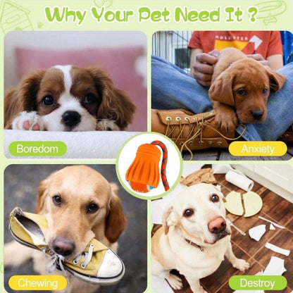 Pet Fetch Training Outdoor Ball Toy Tug for Dogs 6.5cm Tennis