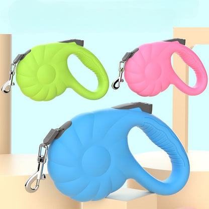 Pumpkin 5M Auto Retractable Explosion Proof Dog Leash for Small Medium Dog Walking