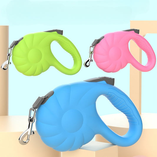 Pumpkin 5M Auto Retractable Explosion Proof Dog Leash for Small Medium Dog Walking