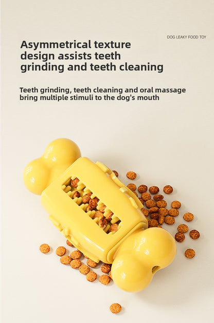 Dog Toy Sound Bone Treat Dispensing Chew Stick Durable Chew Toy Pet Supplies Dog Toothbrush