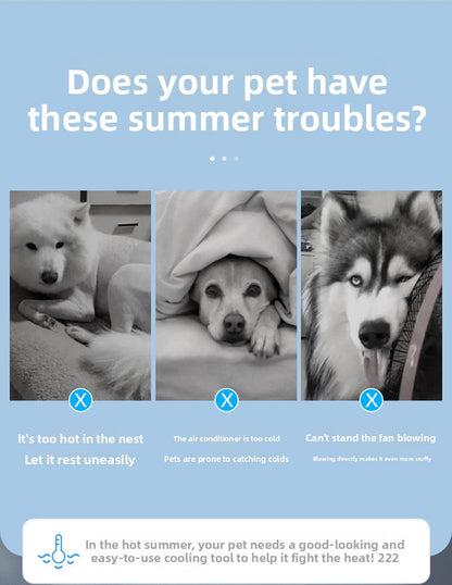 Water Injection Dog Cat Summer Ice Pad Dry Ice Crystal Powder Cooling Solution