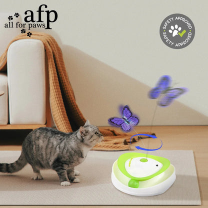 Self-Entertaining Electric Cat Toy 360-Degree Automatic Butterfly Ball Fun