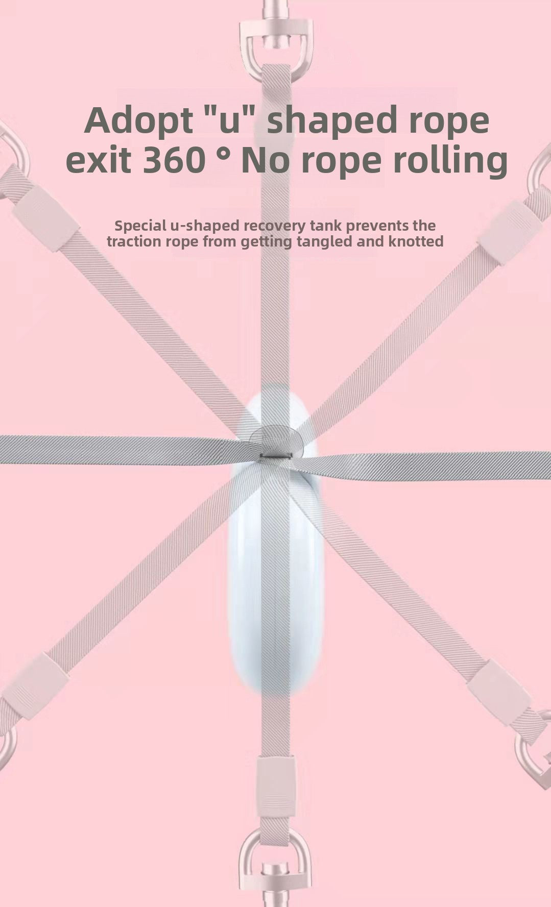 Automatic Retractable EggShape Leash for Effortless Dog Walks