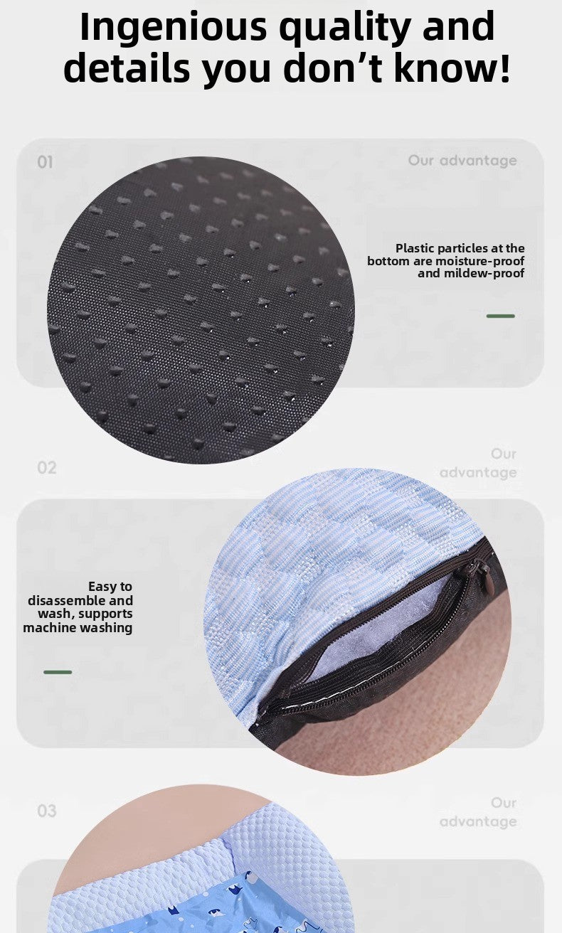 Dog Cat Ice Silk Summer Cooling Sleeping Mat for Pets Comfort