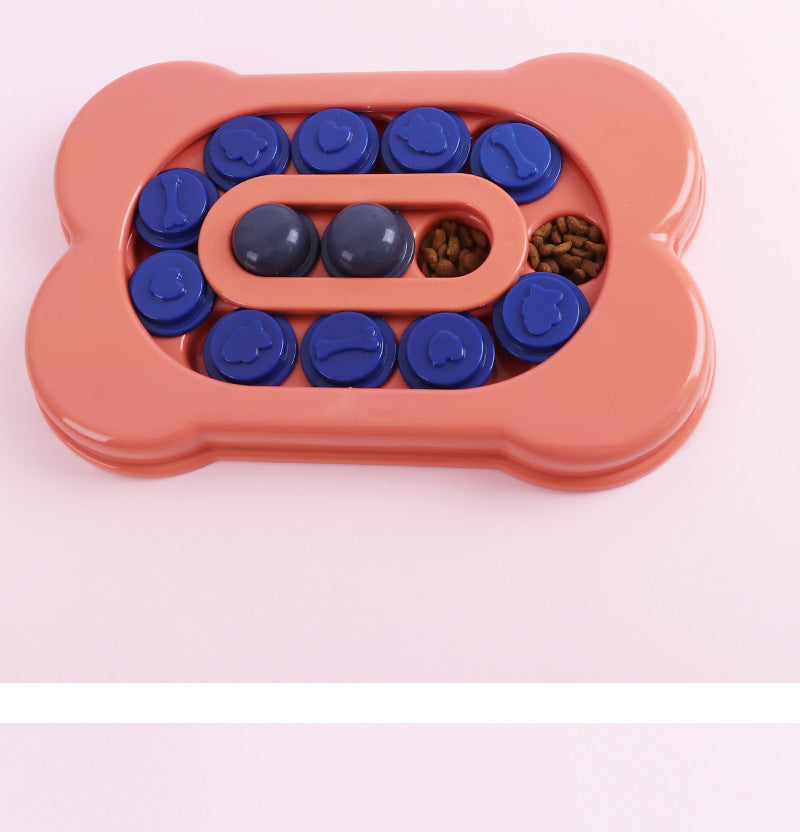 Pet Supplies Bone-Shaped Slow Feeder Intelligence Toy
